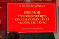Bổ nhiệm lại thầy Hiệu trưởng