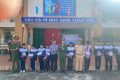 Trường THCS Nguyễn Bỉnh Khiêm tuyên truyền ATGT đường bộ cho học sinh